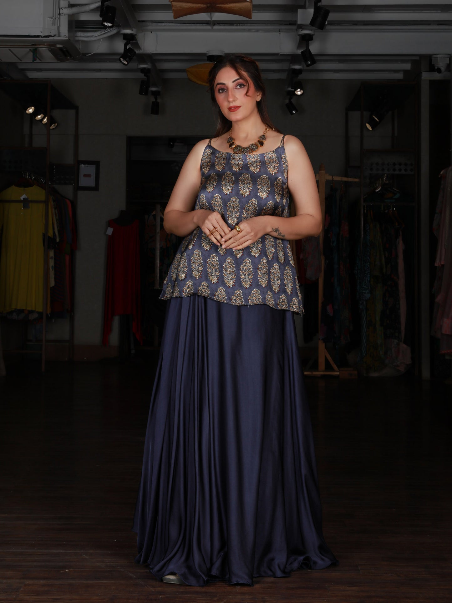 Midnight Blue Skirt