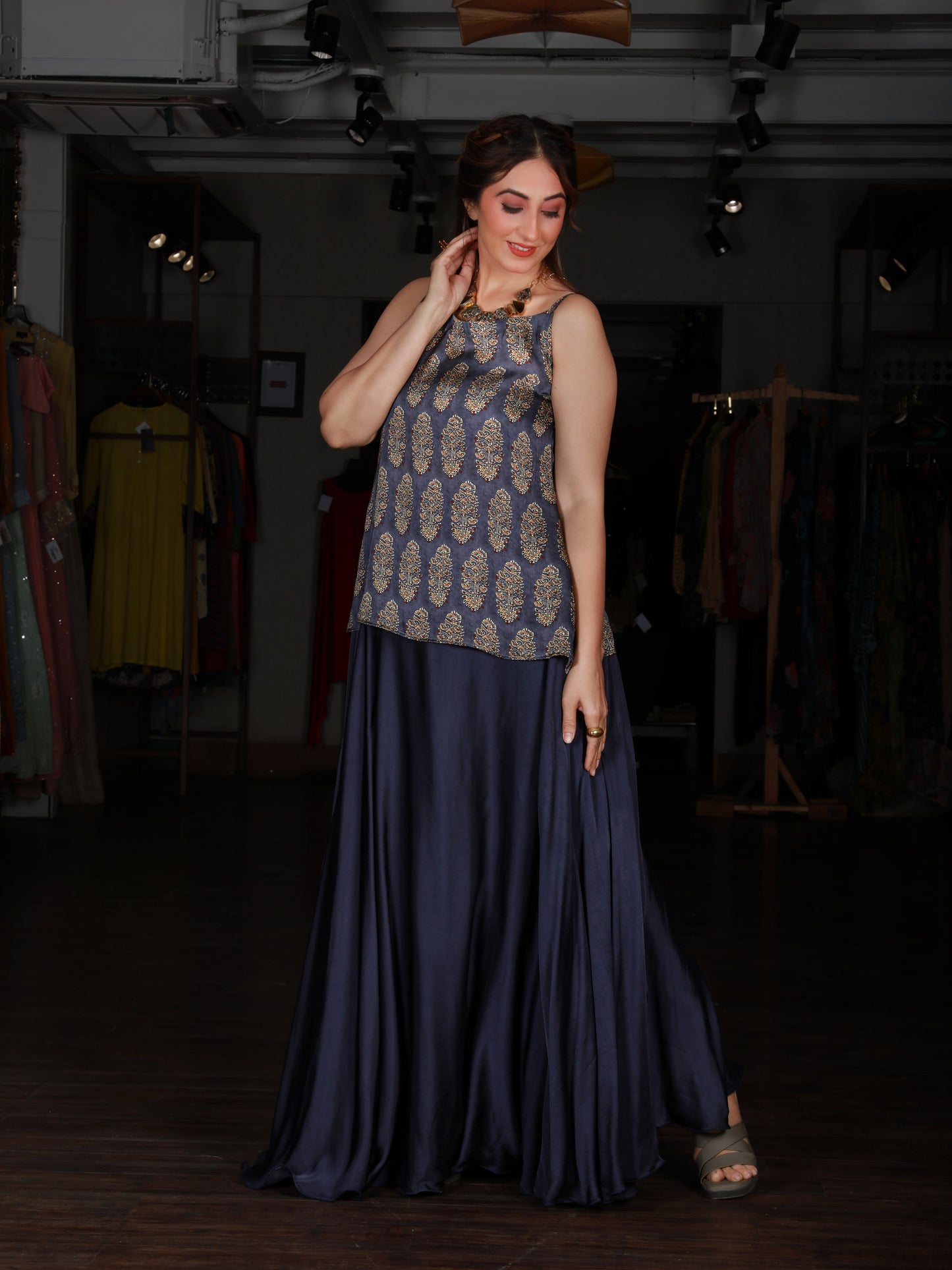 Midnight Blue Skirt