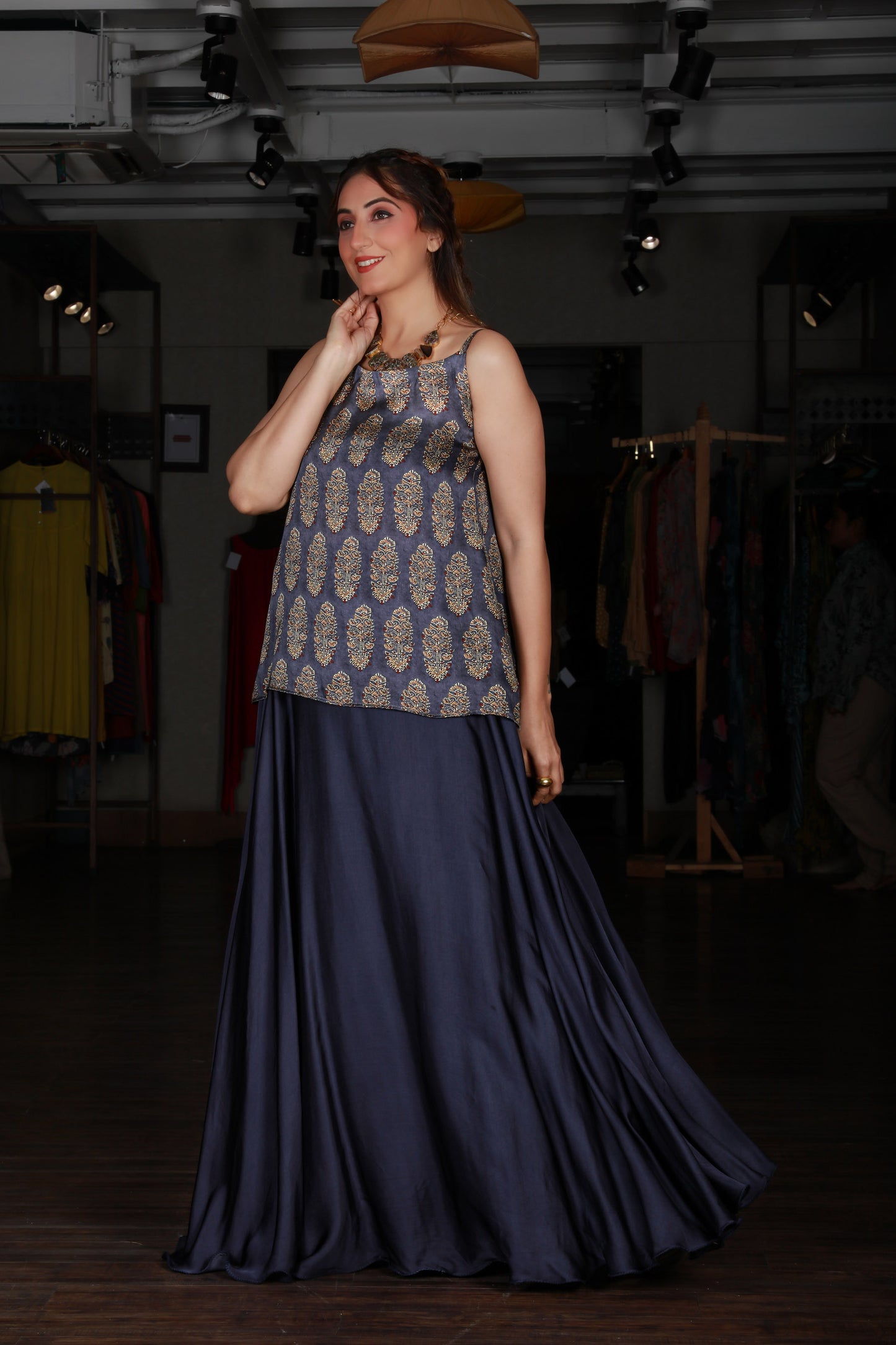 Midnight Blue Skirt