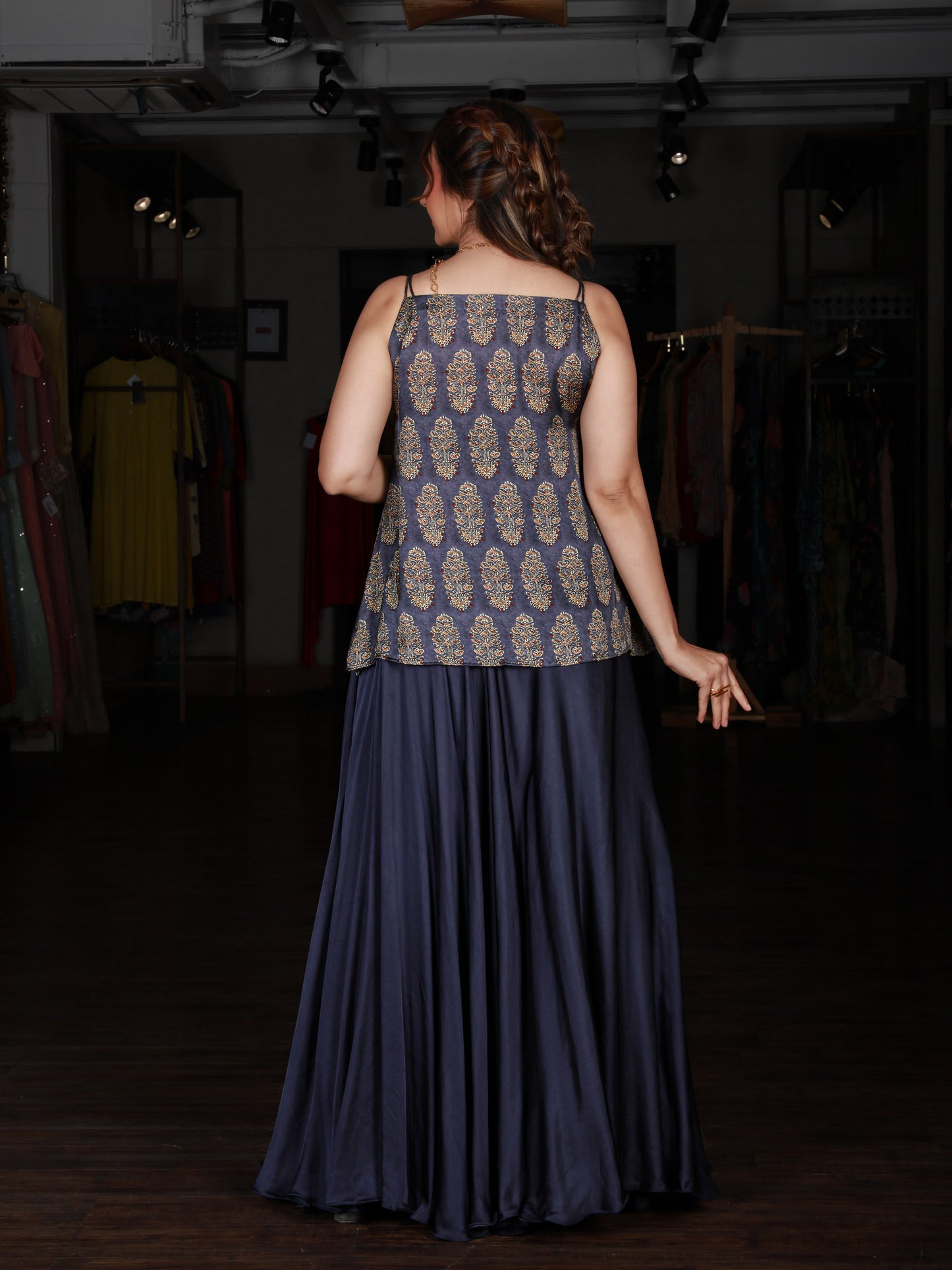 Midnight Blue Skirt