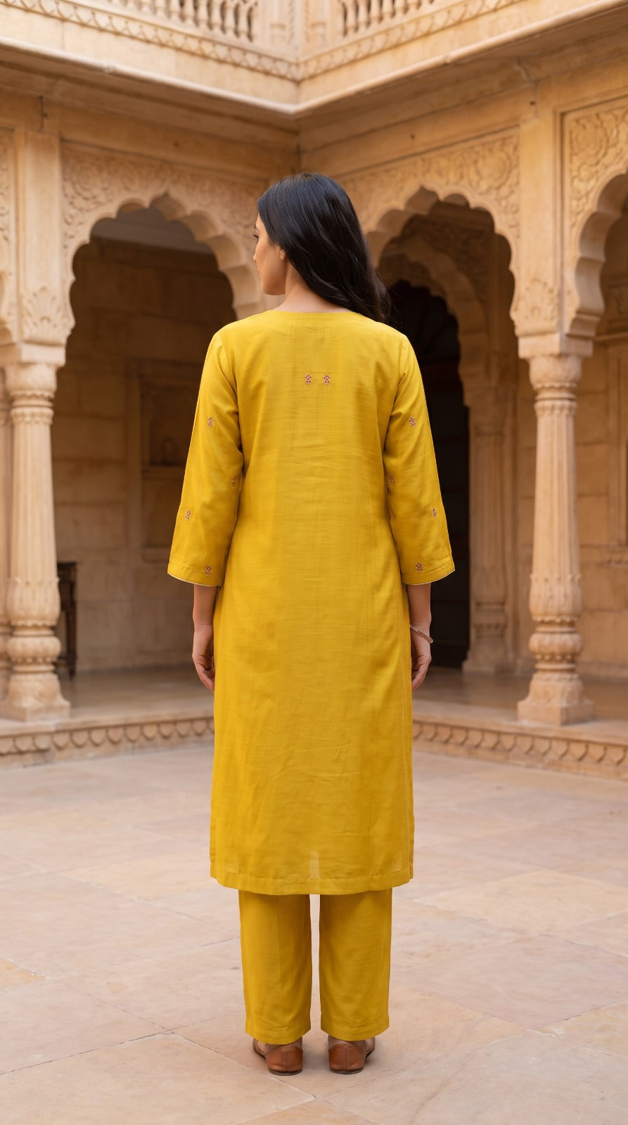 Slub Muslin kurta set