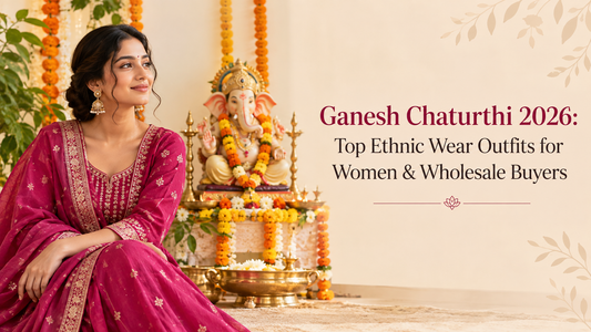 Ganesh Chaturthi 2026: Top Ethnic Wear Outfits Ideas for Women & Wholesale Buyers