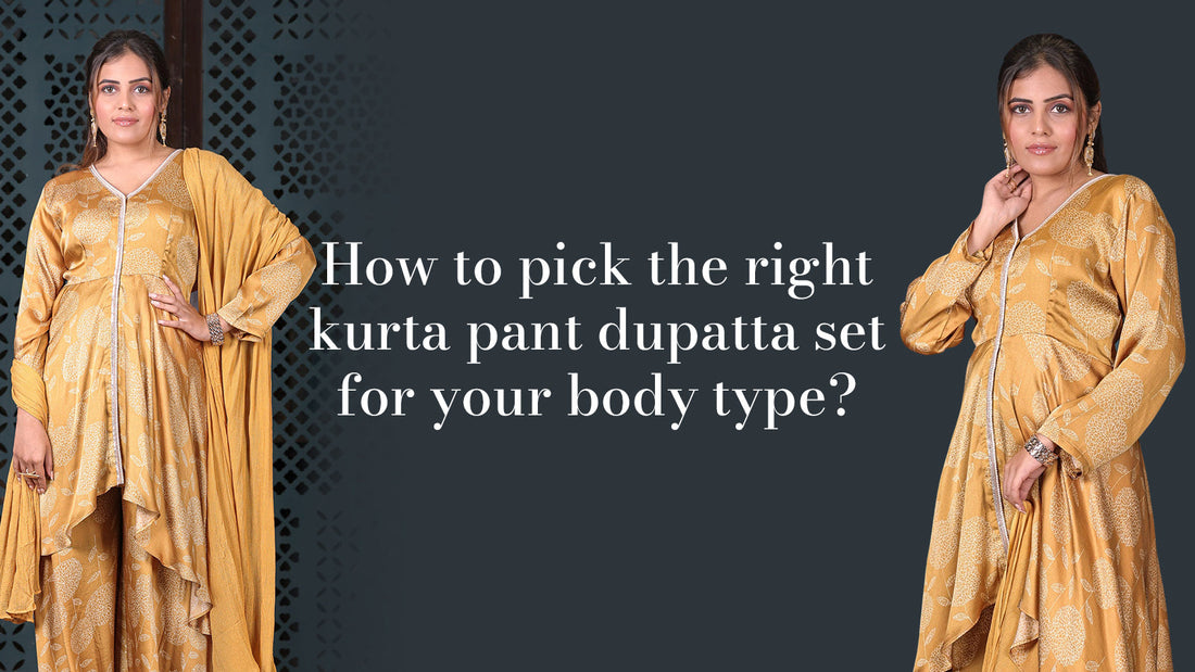 kurta pant dupatta set