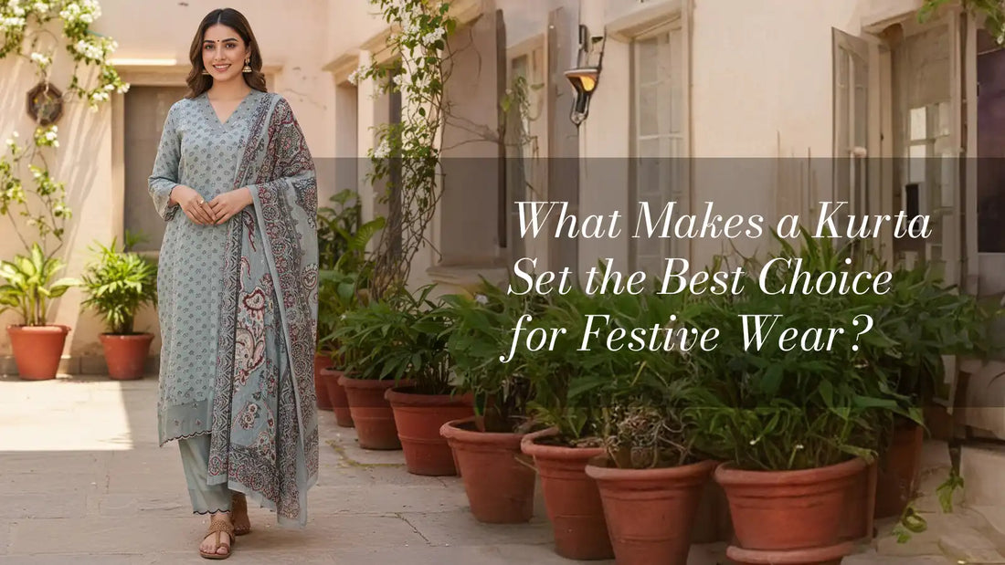 What Makes a Kurta Set the Best Choice for Festive Wear?