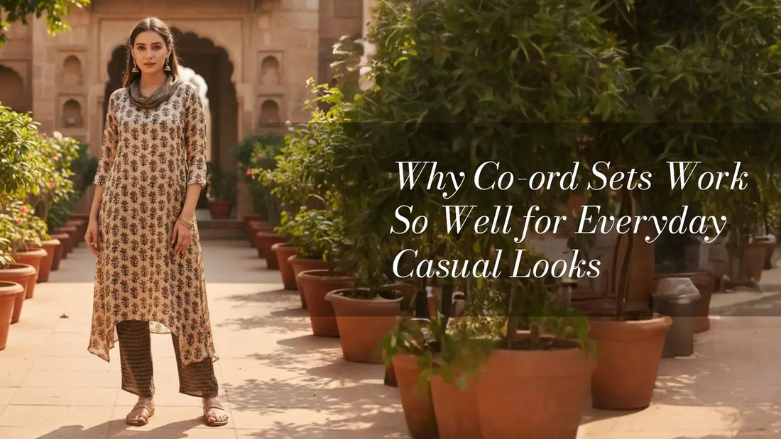 Why Co-ord Sets Work So Well for Everyday Casual Looks? | Saanjaa