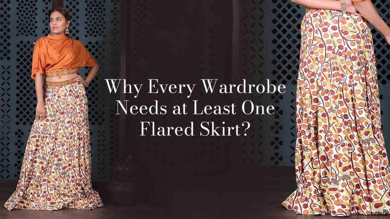 Why Flared Skirt is the Most Versatile Piece in Your Wardrobe? – Saanjaa