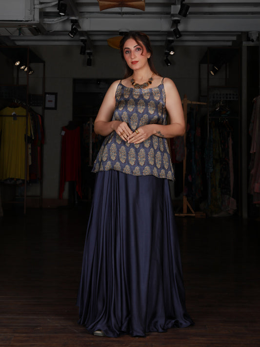 Midnight Blue Skirt