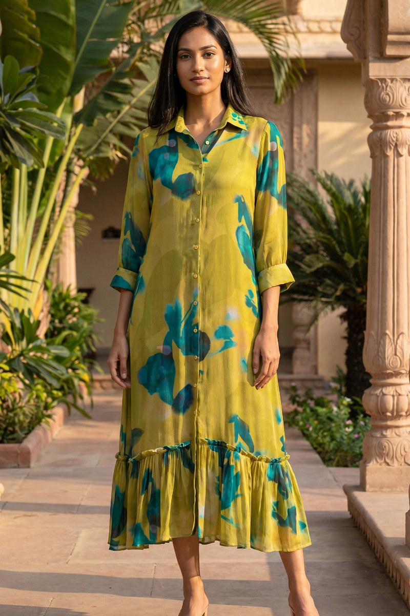 Featuring Artistic Watercolor-Inspired Floral Motifs