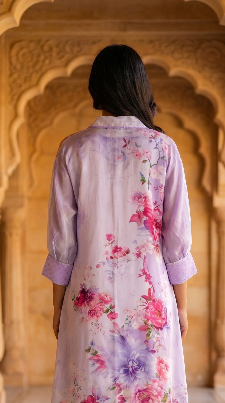 Lavender Bloom Floral Co-ord Set