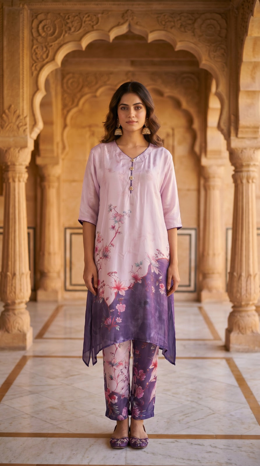 Lilac Bloom Co-ord Set